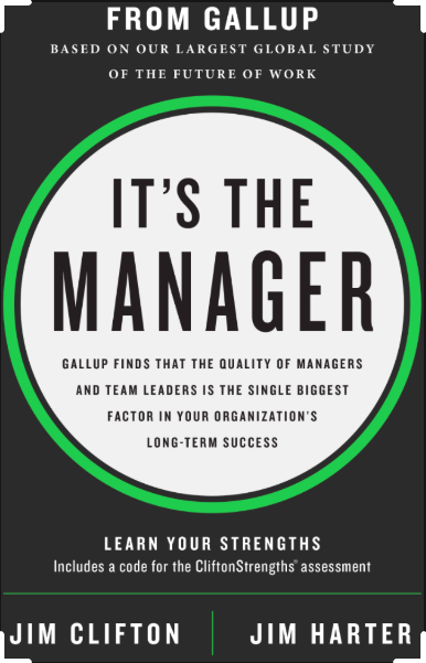 gallup it's the manager